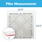 Scotch 23x23x1 Allergen Reduction Pleated Air Filter, MERV 11 AL40-4 - alternate 3
